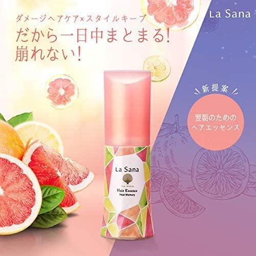 La Sana Seaweed Hair Essence Heat Memory Refill (140ml/Pink Grapefruit Scent) Hair Care Hair Oil Style Keep