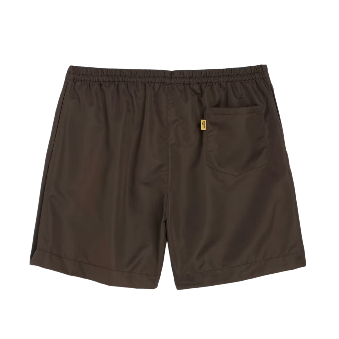 GALLERY DEPT. 'CHOCOLATE' NYLON ZUMA SHORTS