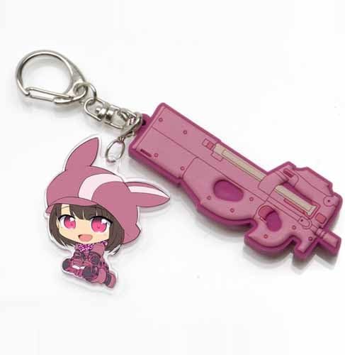 Groove Garage Sword Art Online Alternative Gun Gale Online [T.W.G.] Ren & Pe-chan Key Holder