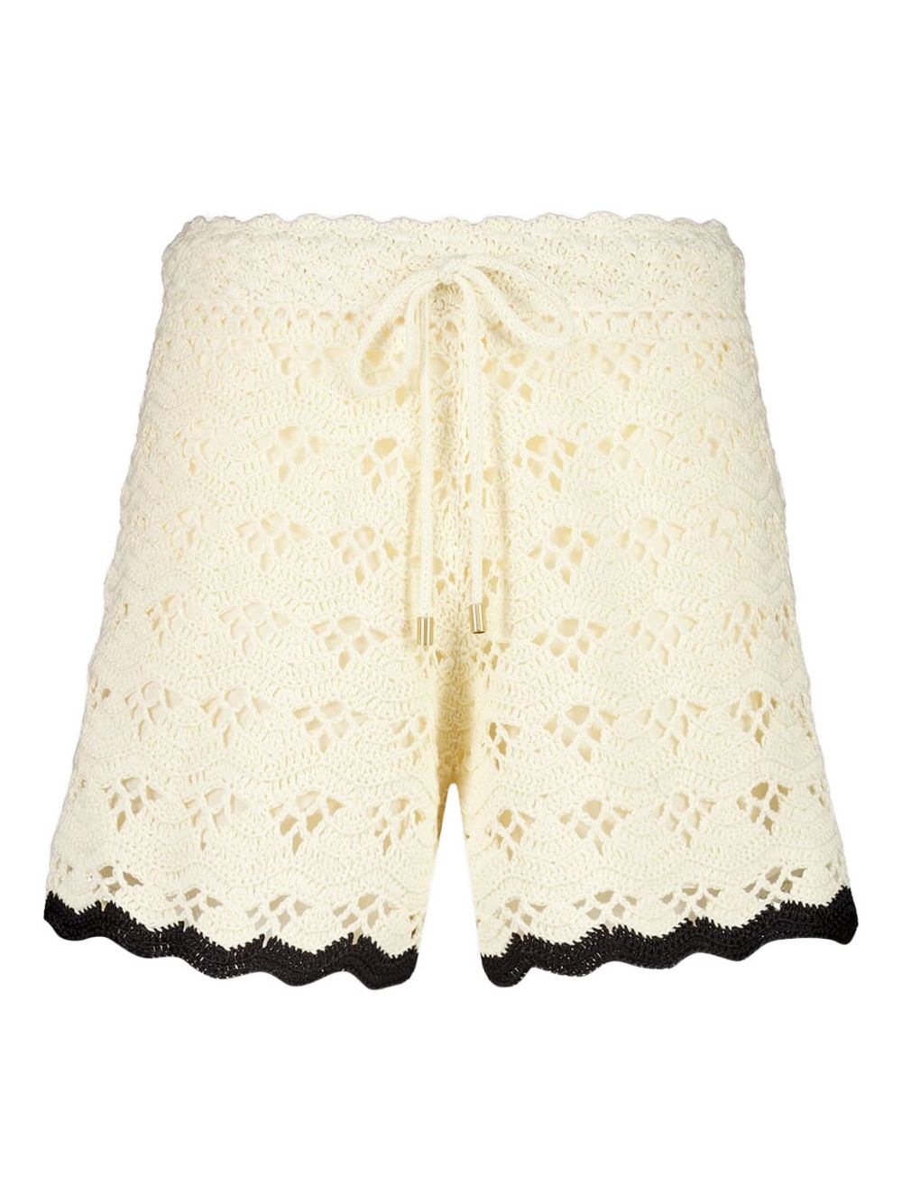 Zimmermann Zimmermann Rhiannonかぎ針編みのショーツ - Image 2