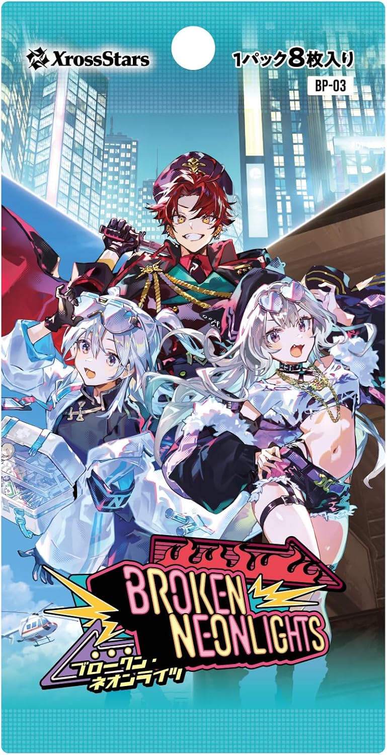 Xross Stars Booster Pack Vol. 3 Broken Neonlights Box