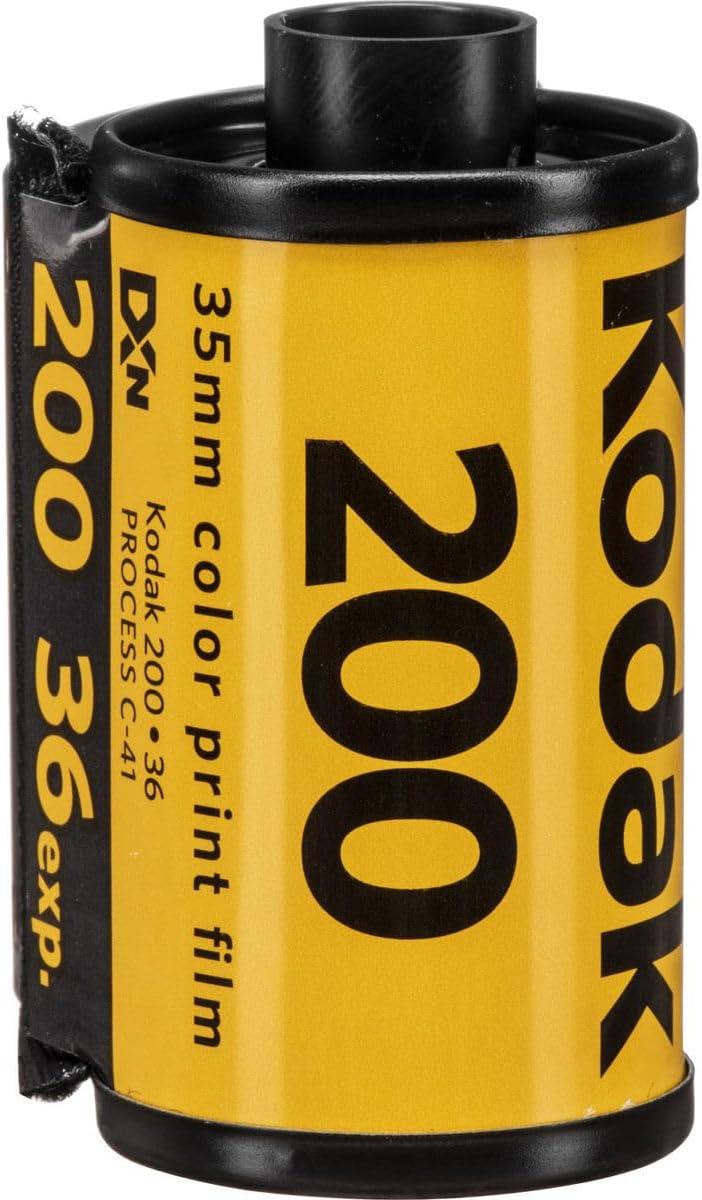 Kodak 1880806 Color Negative Film GOLD 200 1.4 inches (35 mm), 36 Photos, Set of 3