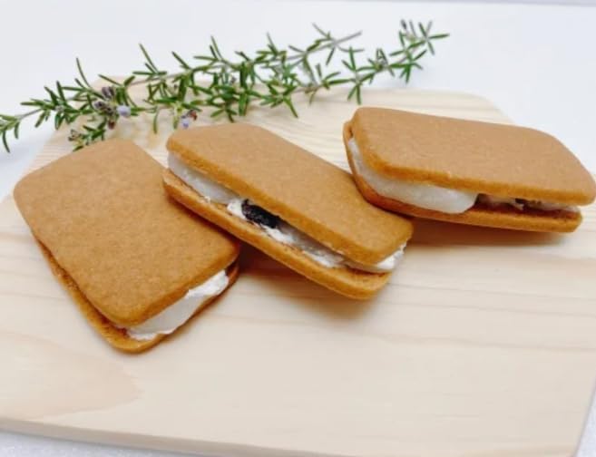 Okayama Souvenir OKAYAMA BUTTER SAND with KIBIDANGO 5 Pieces Produced in Okayama Prefecture, Raisin Butter Sand, Souvenir