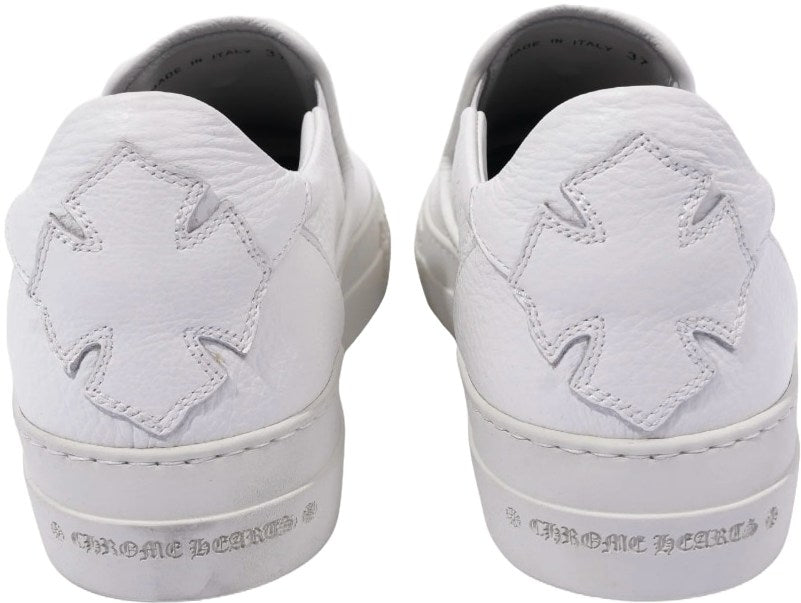 CHROME HEARTS 'WHITE' DAGGER SLIP-ON