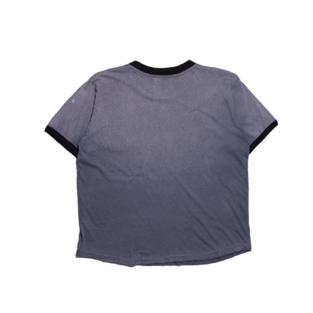 ENFANTS RICHES DEPRIMES 'GREY' LOGO RINGER TEE