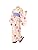 chil2 Children's Yukata Set, Separate Girls, Sundress, Kids' Baby Clothes, 3-piece Set, Dress, Dress, 35.4, 39.4, 43.4, 59.2, 59.2, 55.1, 59.1, 59.1, 59.1 inches (90, 100, 110, 120, 130, 140, 150 cm)