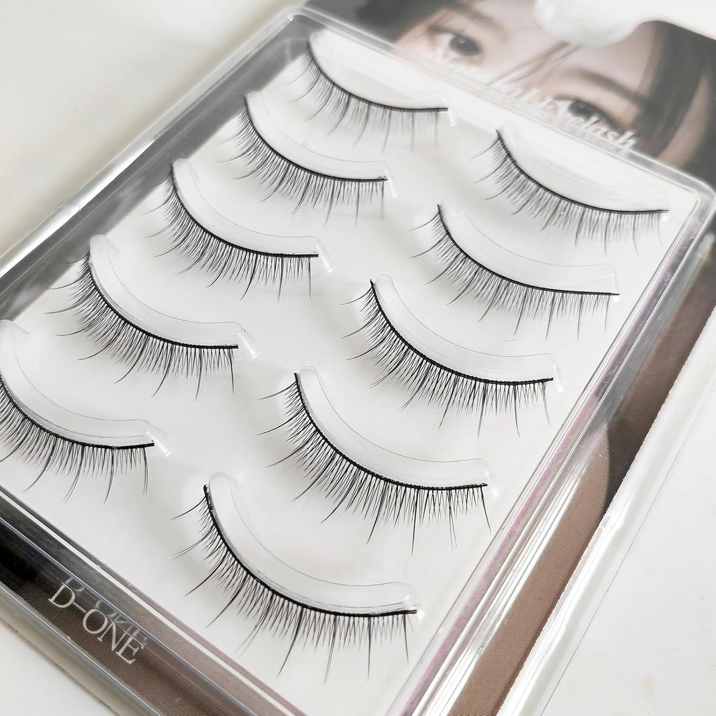 D-ONE Natural 5 Pairs False Eyelashes (A02 Natural Basic)