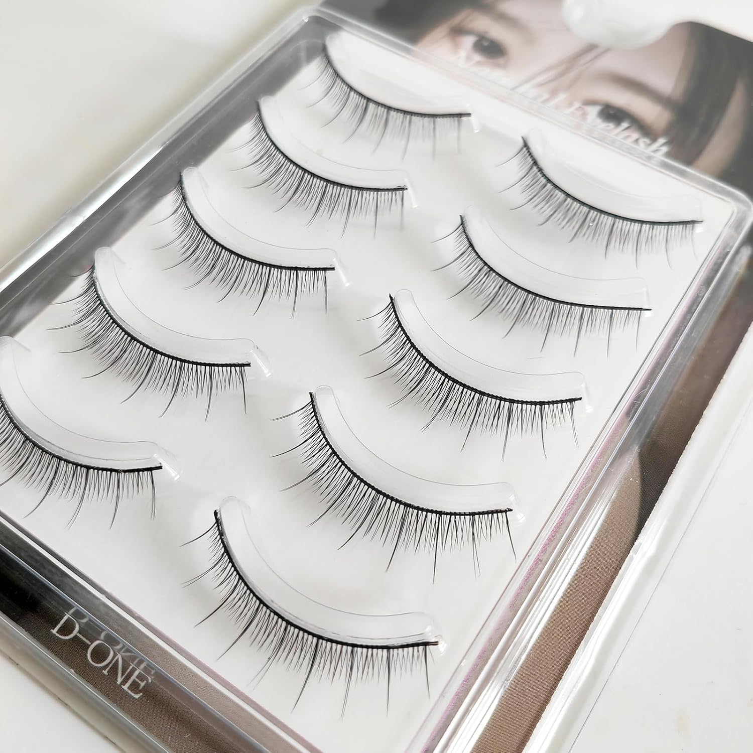 D-ONE Natural 5 Pairs False Eyelashes (A02 Natural Basic)