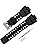 [smine] G-Shock G-Shock G-Shock Watch Strap Band Replacement Compatible Belt with Spring Bars G-8900 GA-110 GA-200 Custom Parts Urethane Universal Replacement Lug Width 0.6 inch (16 mm) Black GA-100