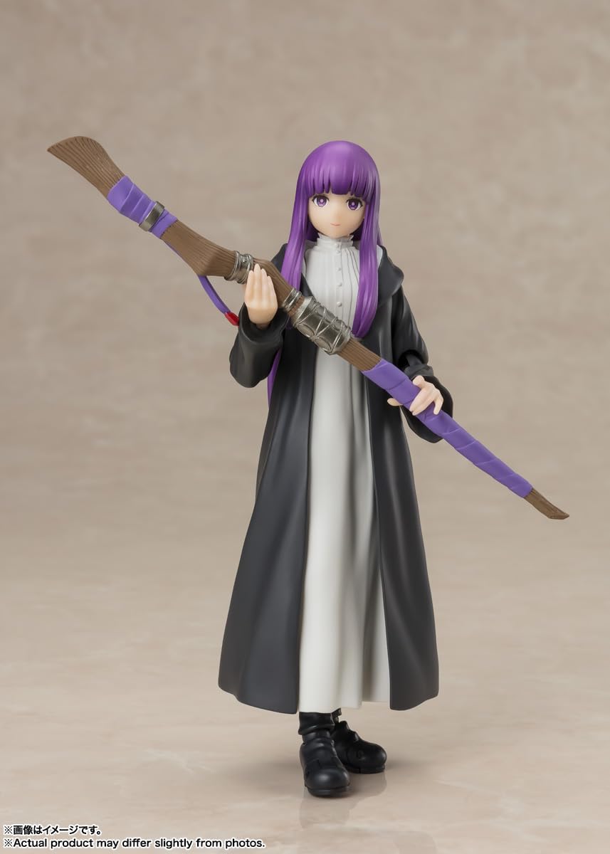 S.H. Figuarts Freeren Fern, Funeral, Approx. 5.5 inches (140 mm), PVC & ABS, Pre-painted Action Figure