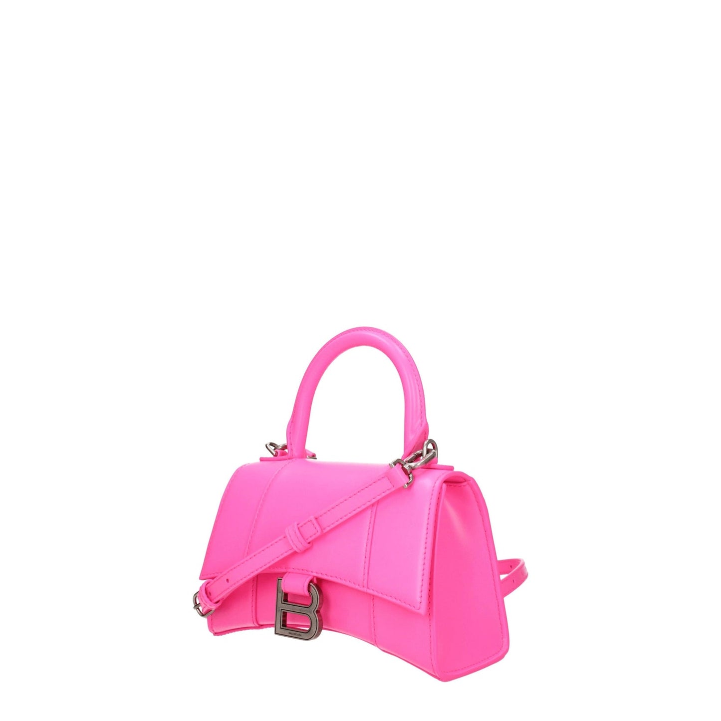 Balenciagaハンドバッグ女性革のピンク/ピンクのフルオ - Image 2