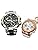 CASIO MTG-B1000-1AJF MSG-W600G-7AJF Baby G Analog Digital Radio Solar Pair Watch Pair Set of 2, multicolor (black / white)