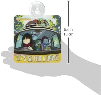 Yurucamp LET'S DRIVE Car Sign