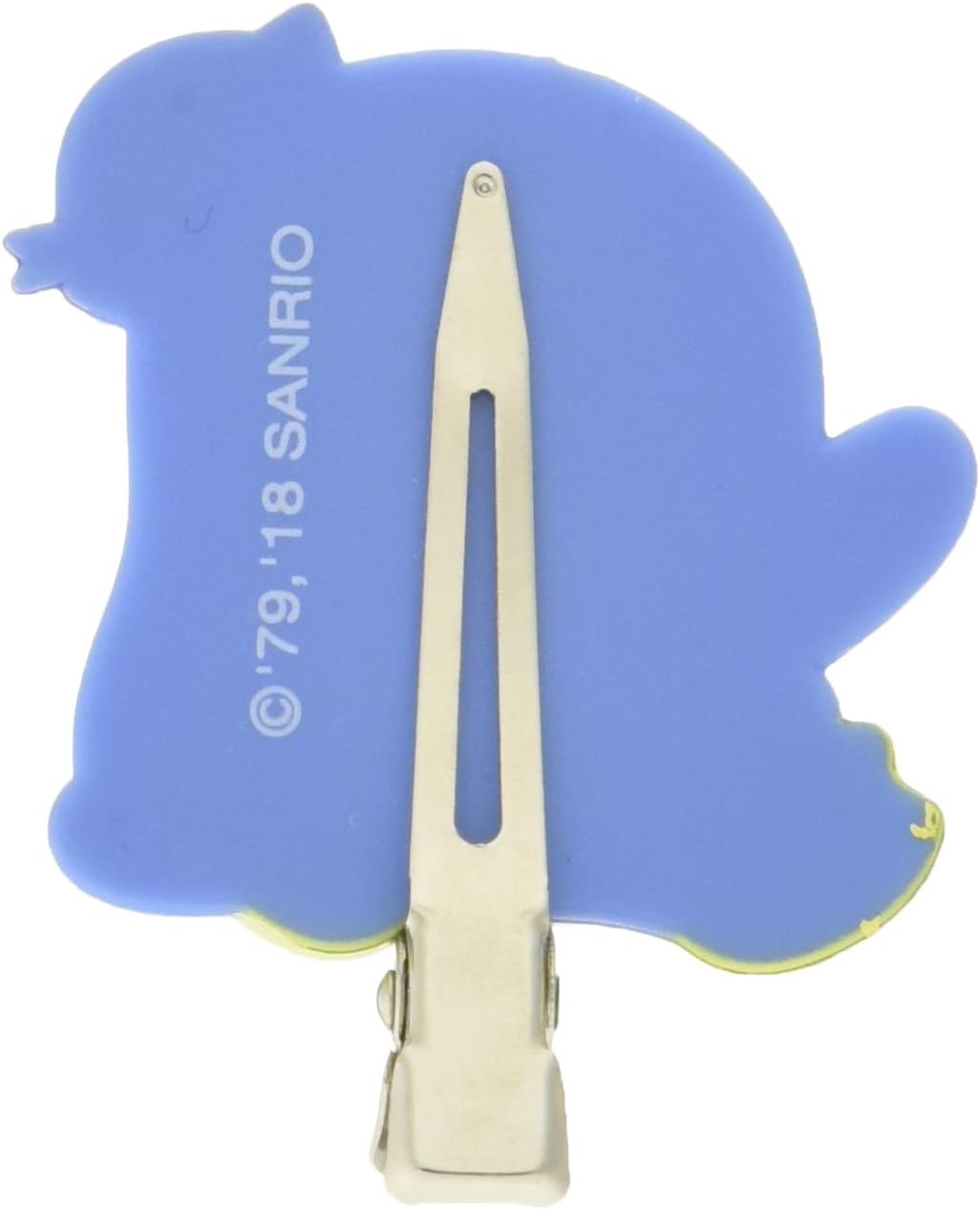 Sanrio N-1803-813532 Tuxedo Sam Hair Clip for Bangs, approx. 1.5 x 0.4 x 2.0 inches (3.7 x 1 x 5 cm), ABS Plastic