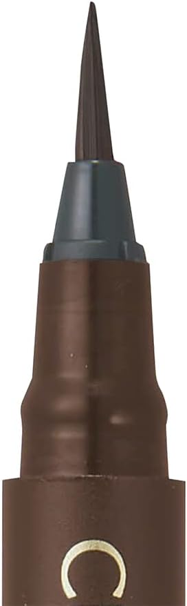 Cezanne Ultra Fine Eyeliner EX 00 Brown Black 0.01 fl oz (0.48 ml) Liquid Eyeliner Waterproof Moisture Proof High Color