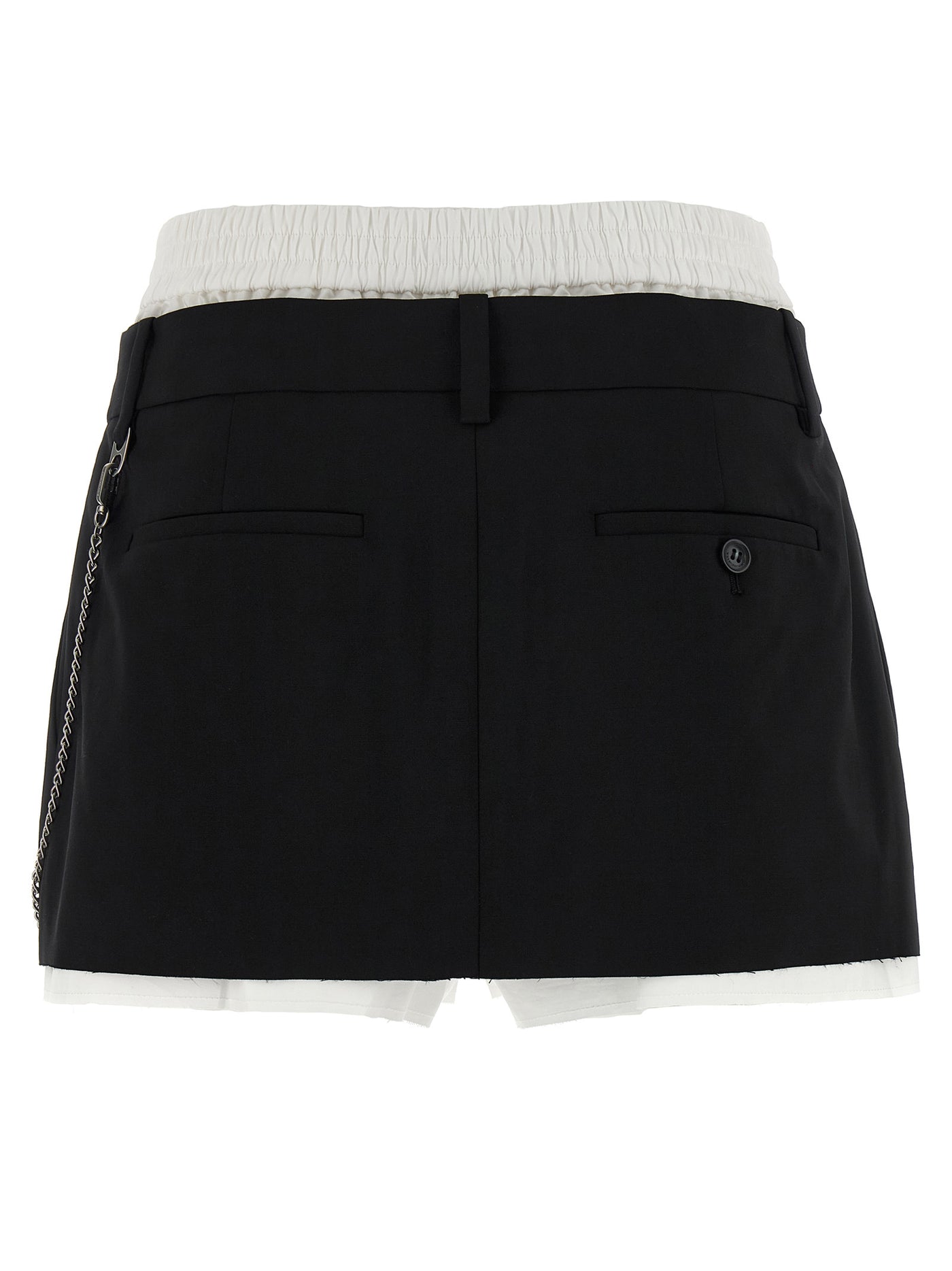 Alexander Wang 'Pre Styled Pleated W/Chain' Skort - Image 2