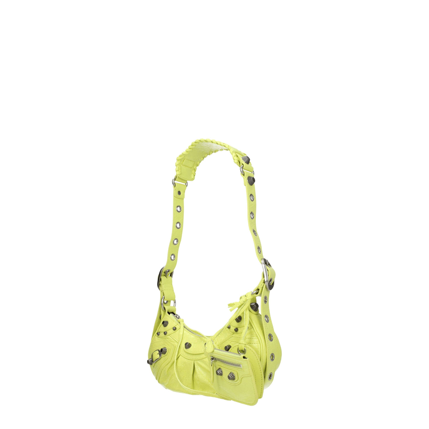 BalenciagaショルダーバッグLe Cagole Donna Pelle Verde/Lime - Image 2