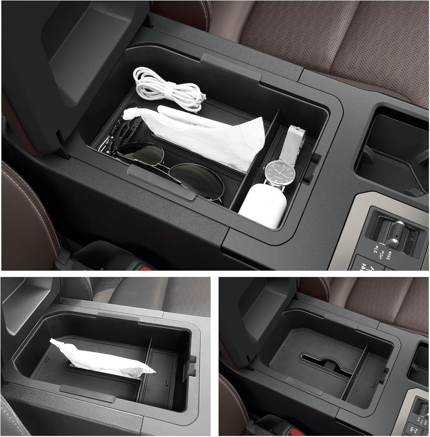 ruiya 2024 Toyota Rankle 250 Exclusive Console Tray, Console Box, Console Tray, Storage Box, Land Cruiser 250, Rankle 250, Accessories, Storage Parts, Center Console, Tissue Case, Car Storage,