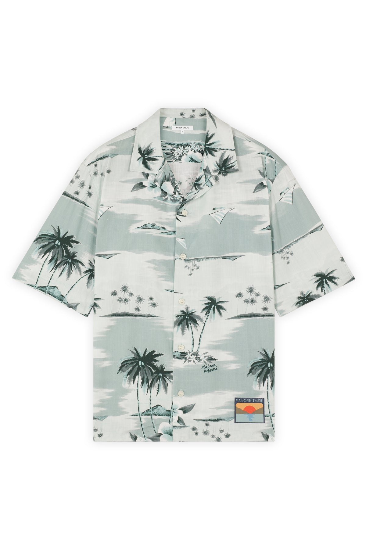 Maison メゾンキツネ 'シャツブルー - Image 2