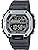 Casio MWD-110 Series Standard Digital Metal Face Men's Watch, Dark Gray (Inverted LCD) MWD-110H-8BV