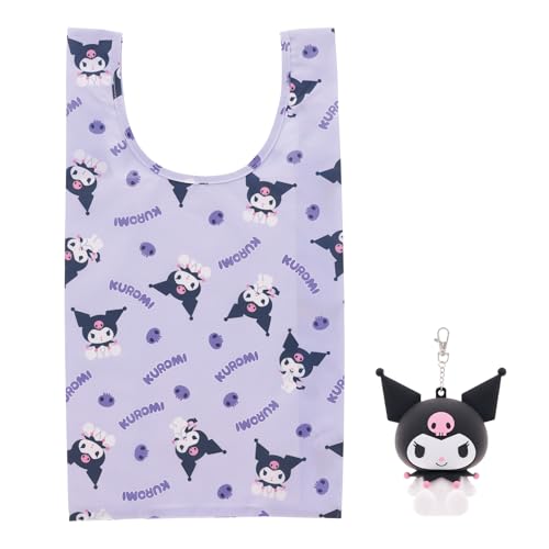 Marushin Eco Bag with Pouch, Sanrio, Recycled Polyester, Silicone Case, Eco Bag