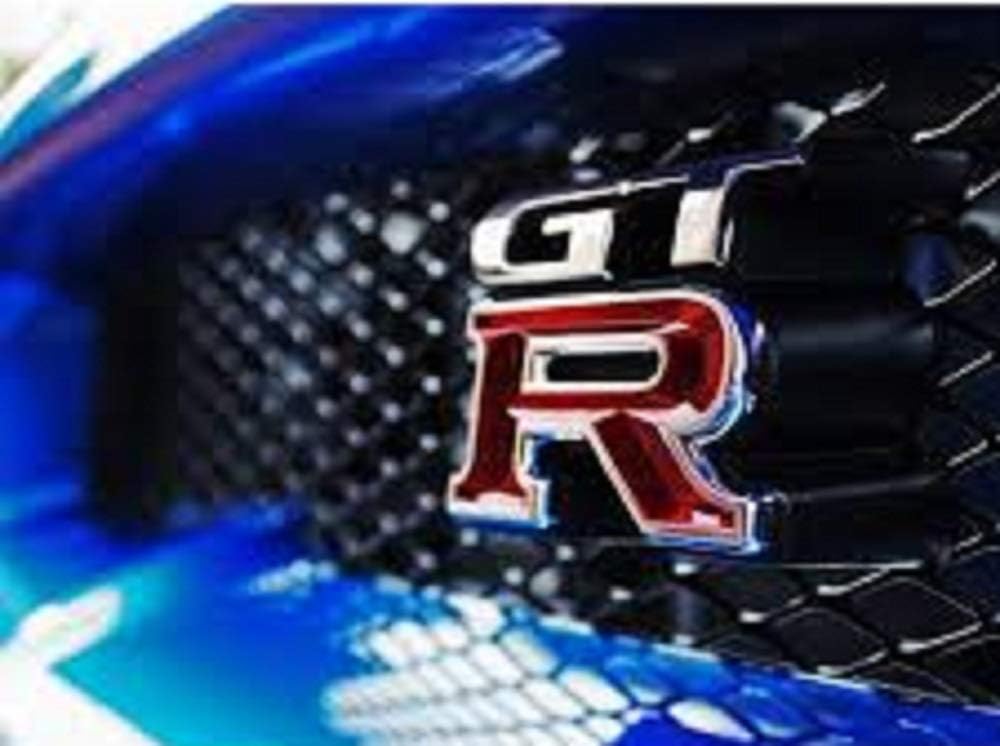 NISSAN Genuine Parts Front Emblem Skyline Part Number 62896-AA400