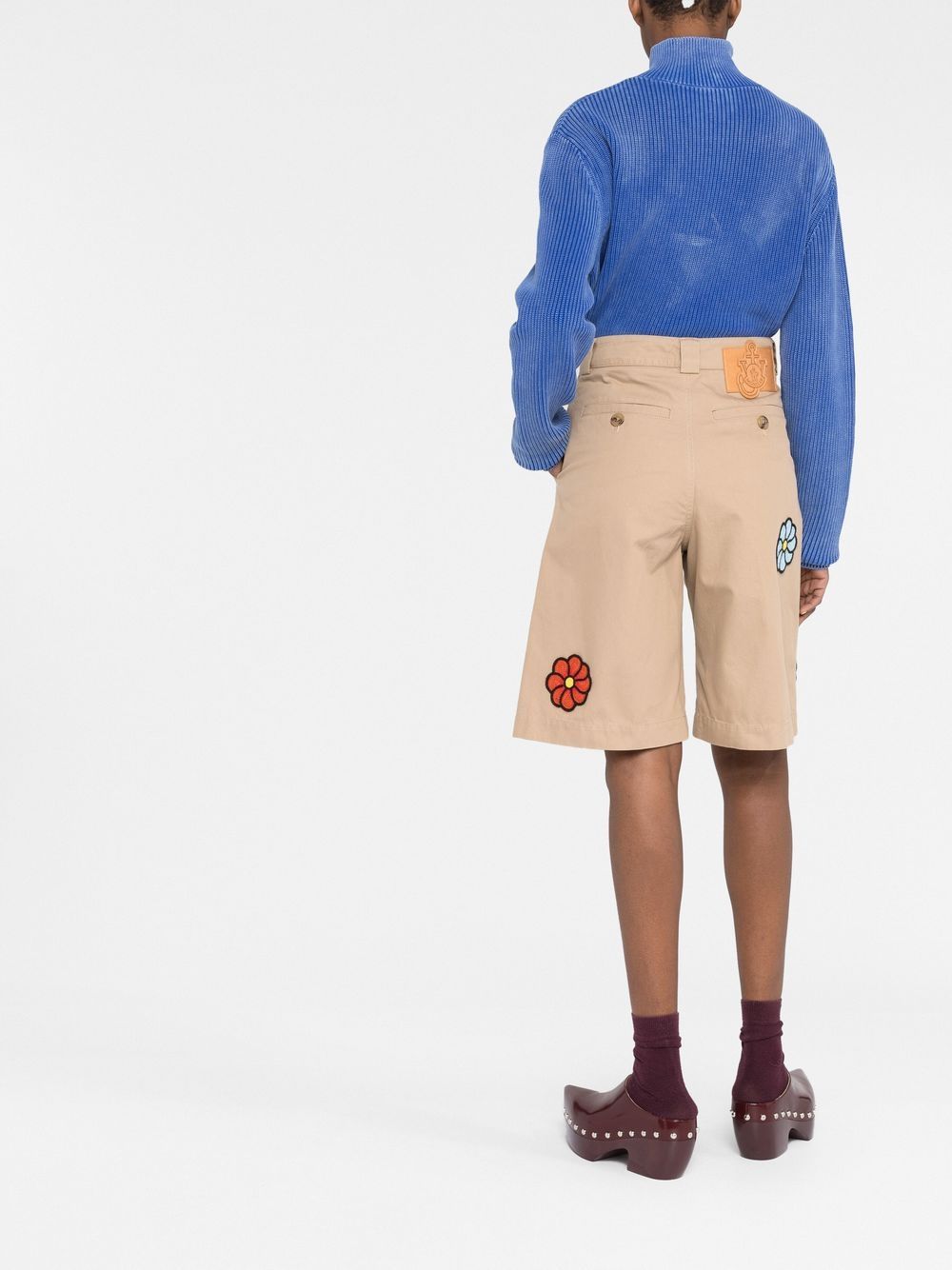 Moncler モンクレールカプセルパッチ付きコットンショーツ - Image 3
