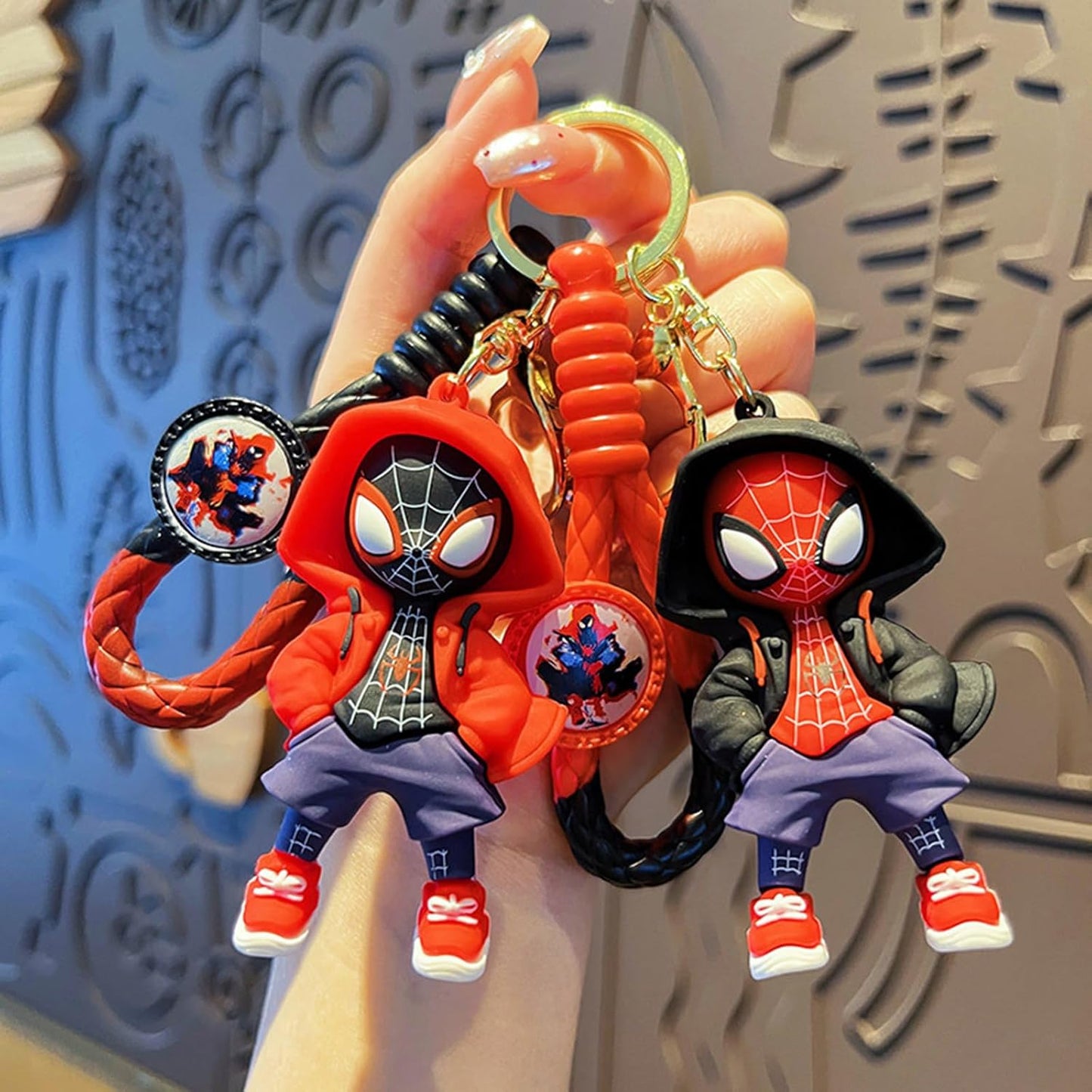 Keychain Cute Bag Charm Stylish Bicycle Key Car