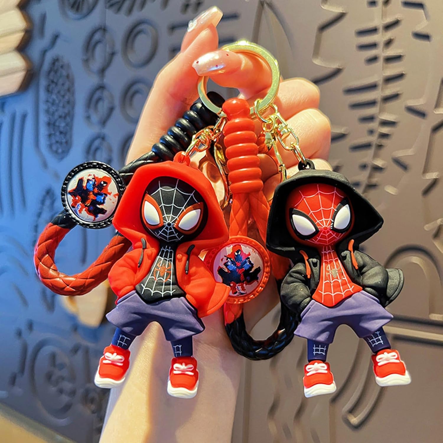 Keychain Cute Bag Charm Stylish Bicycle Key Car