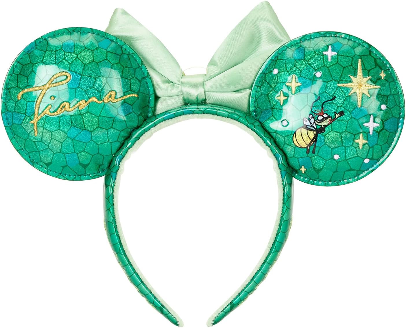 Loungefly Disney Princess - Colección de vitrales de princesa: Tiana Ears, exclusivo de Amazon