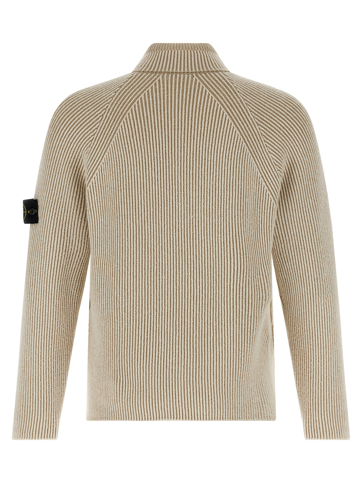 Stone Stone Island Ribbed Cardigan - Image 3