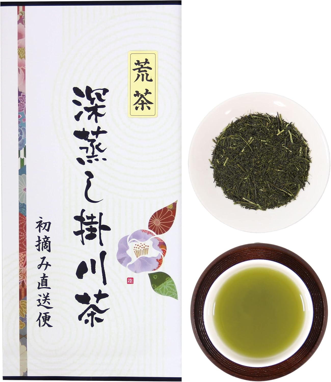 Shizuoka, First Picked Ichiban Tea, 100% Kakugawa Tea, Deep Steamed Kakawa Tea, Made in Kukukawa, Tea Leaves, Senior Tea, 3.5 oz (100 g) (Special Selection) (1 Bag)