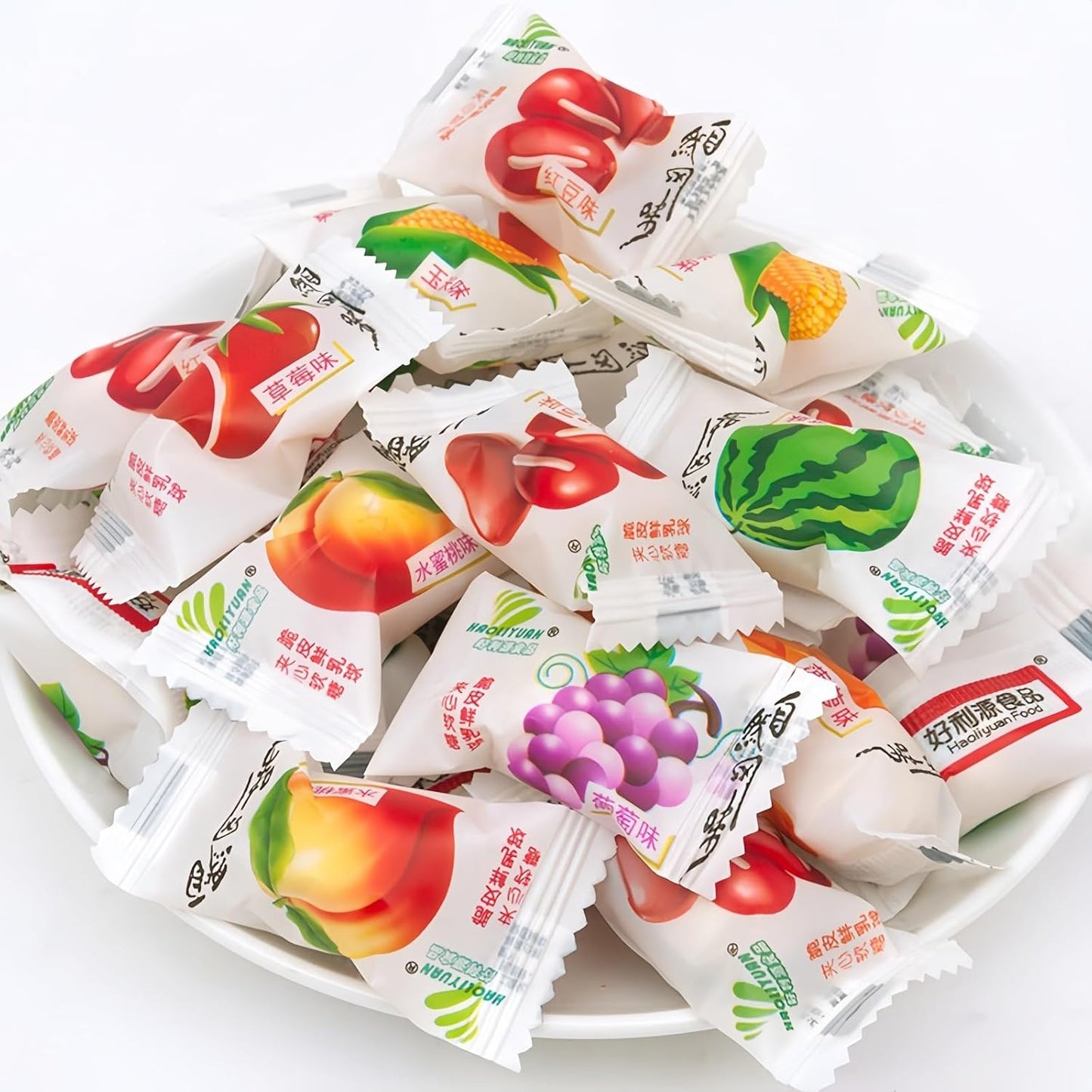 500g (110pcs) Crispy Milk Ball Softcandy Rich milk flavor wrapped in crispy skin. Double the delicious taste in a sip. Mixed flavors available and come individually packaged