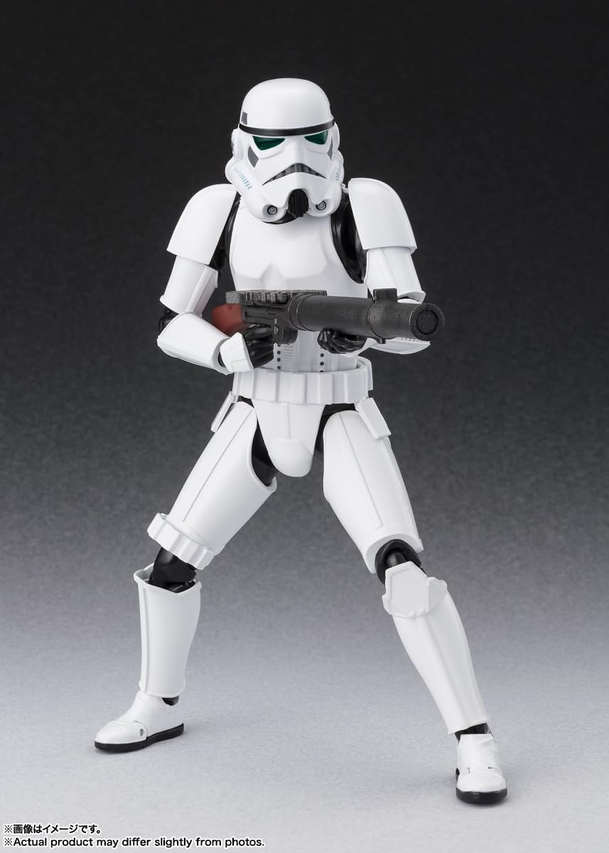 BANDAI SPIRITS S.H. Figuarts Star Wars Stormtrooper Classic Ver., Approx. 5.9 inches (150 mm), ABS & PVC Pre-painted Action Figure