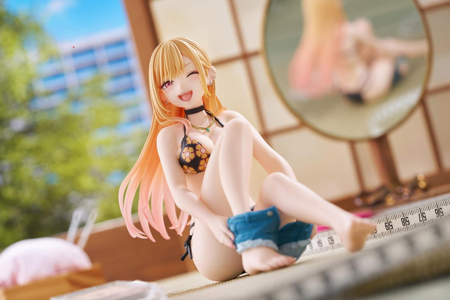 The Dress-Up Doll is Koisuru Desktop Cute Figure Umi Kitagawa ~Measuring Swimsuit Ver.~