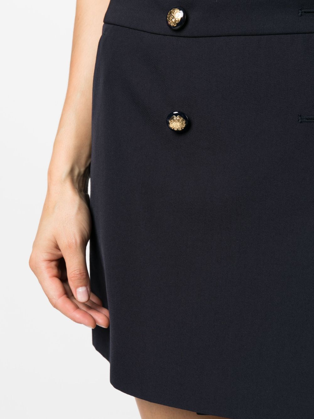 Alexander McQueen アレクサンダーMCクイーンウールミニスカート - Image 3