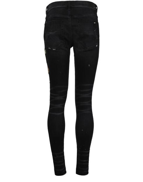 AMIRI ヴィンテージパッチ スキニージーンズ - Image 3