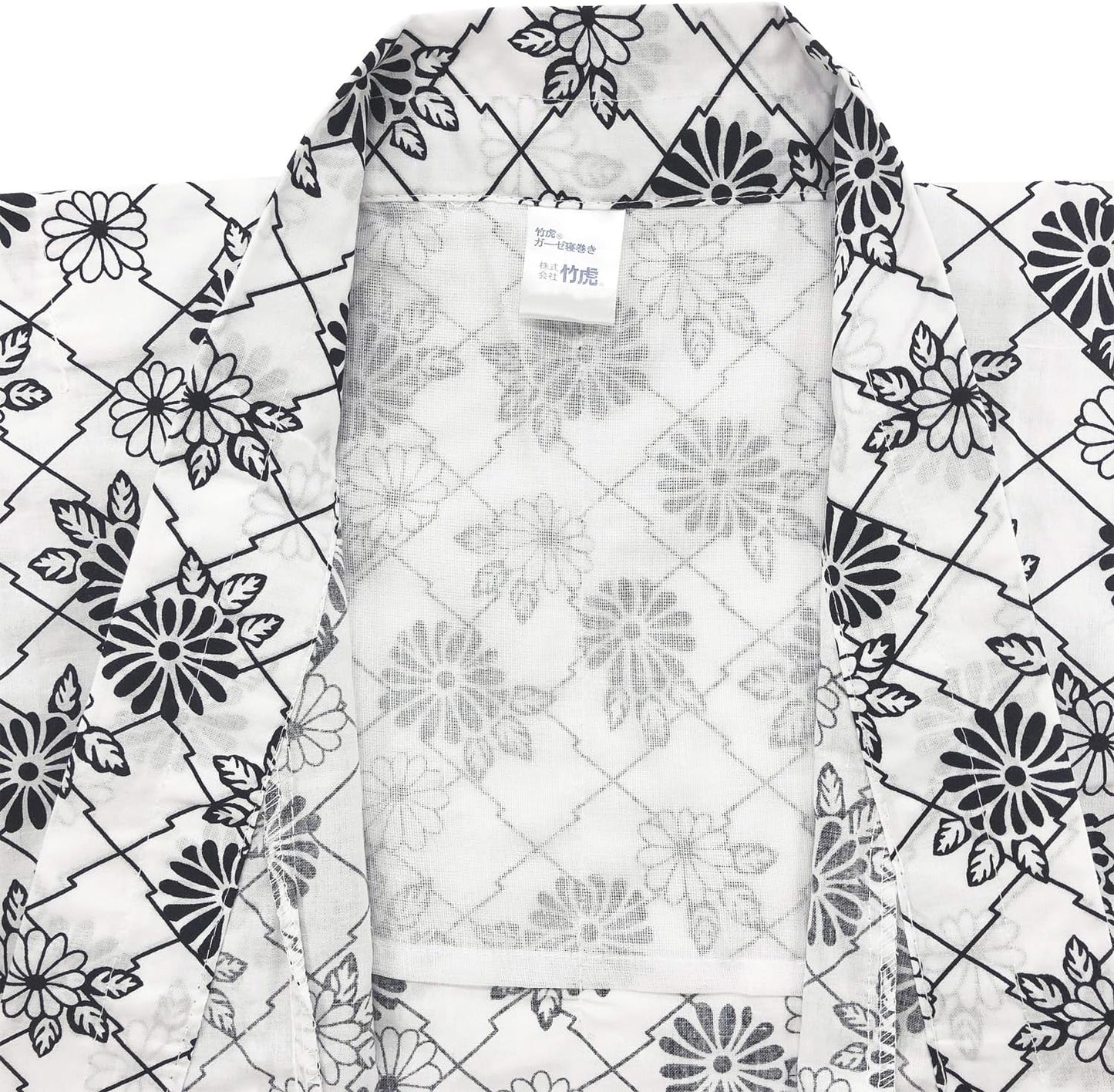 竹虎 竹虎ガーゼ寝巻き 紳士用 Lサイズ