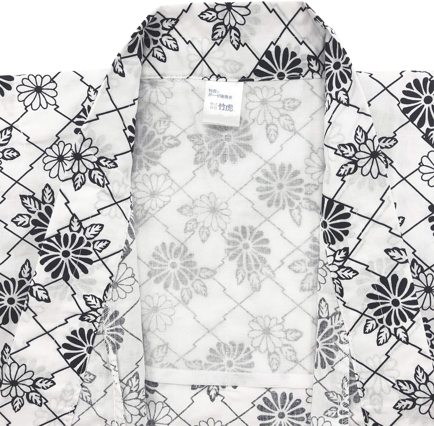 竹虎 竹虎ガーゼ寝巻き 紳士用 Lサイズ