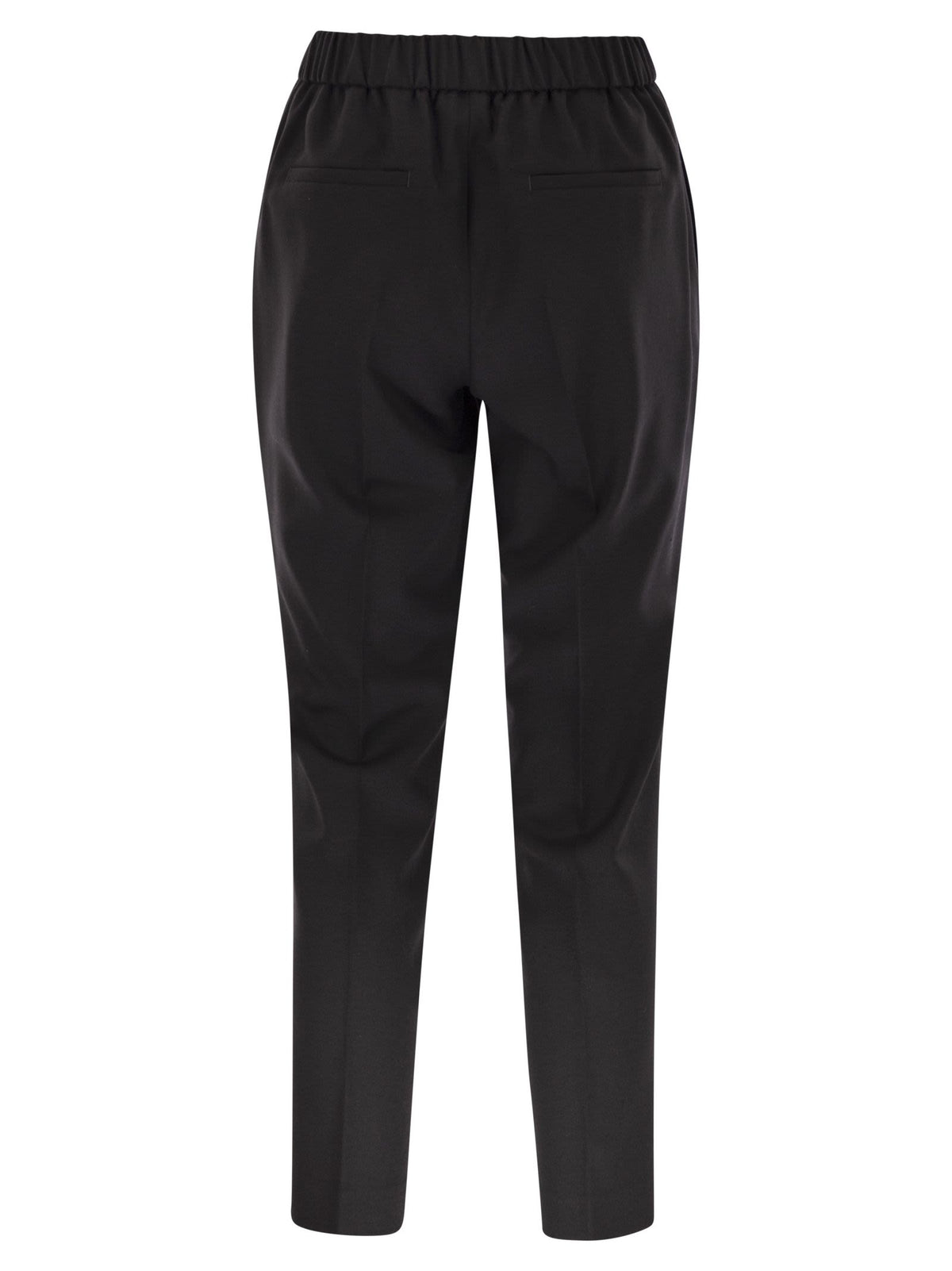 Peserico ペセリコストレッチウールフランネルズボン - Image 3