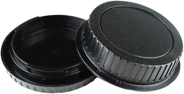 [Set of 3] Canon EF EF-S Mount, All Compatible, Rear Lens Cap + Camera Body Cap, Canon EF EF-S Compatible Mounts