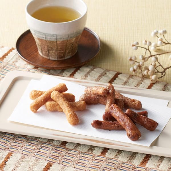 Kanazawa Kenroku Confectionery Karinto Gift [Pre-wrapped with Official Carry Bag] Confectionery Box Japanese Sweets Individual Packaging Souvenir Gift Thank You Celebration Return Internal Celebration