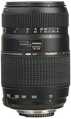 Tamron AF 70-300mm F/4-5.6 Di LD MACRO 1:2 SLR Tele zoom lens Black