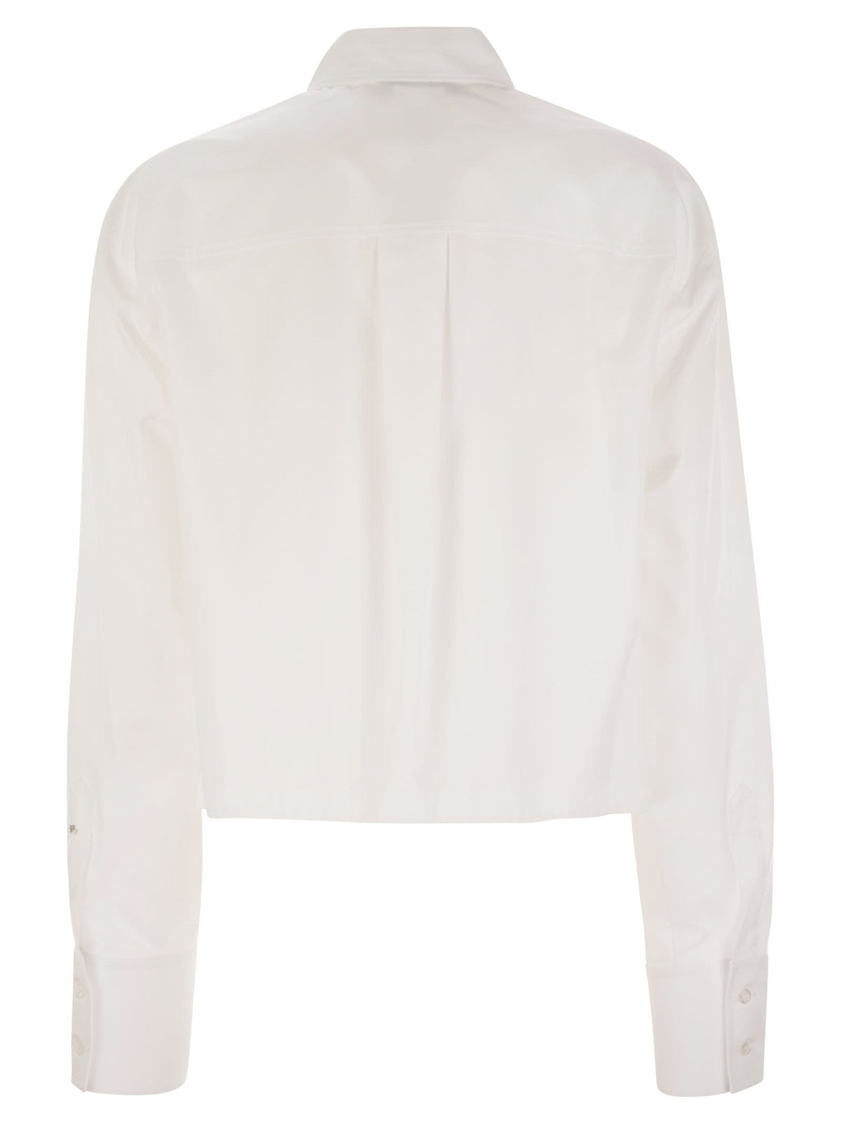 Sportmax プリーツのあるSportMax Deborah Boxy Shirt - Image 3