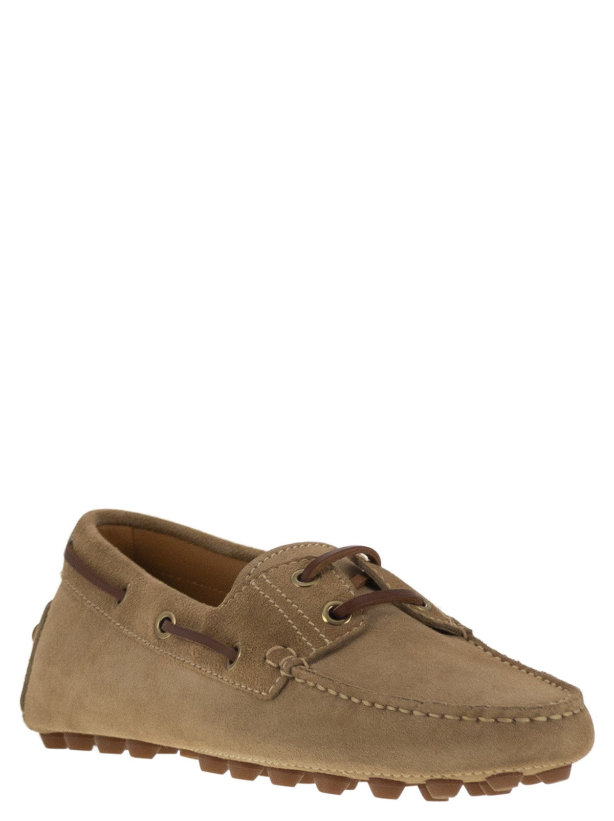 Tods トッド 'S ラバーバブルスエードボート - Image 3