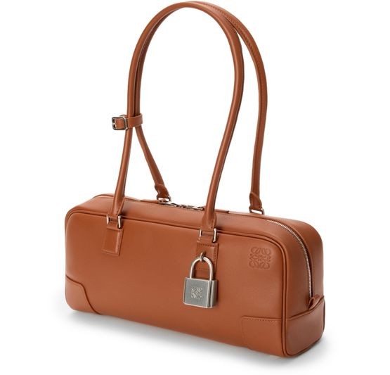 LOEWE Amazona 23 Cropped bag in shiny calfskin - Image 3