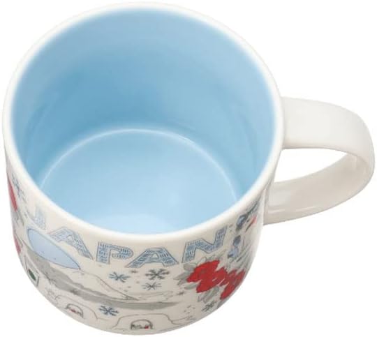 Starbucks Been There Series Mug Japan Limited Edition Winter 14.1 fl oz (414 ml) White Ceramic Gift Mug Cup Brand Present Present Cute Stylish Return Christmas Halloween Valentine's Day