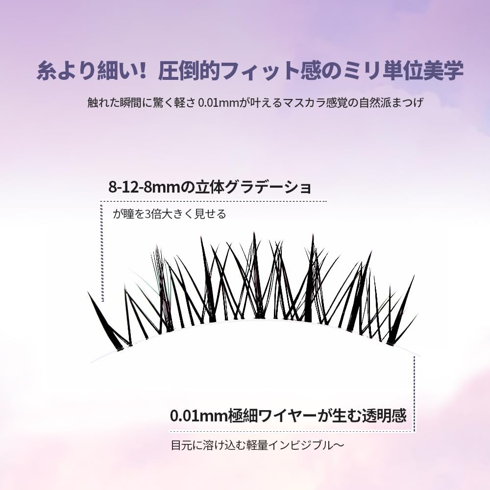 False Eyelashes, Natural, 5 Pairs Popular, Transparent Axis, Soft Core, Ultra Lightweight, Soft, Handmade, Actress Eyelashes, Cosplay Makeup (k-04)