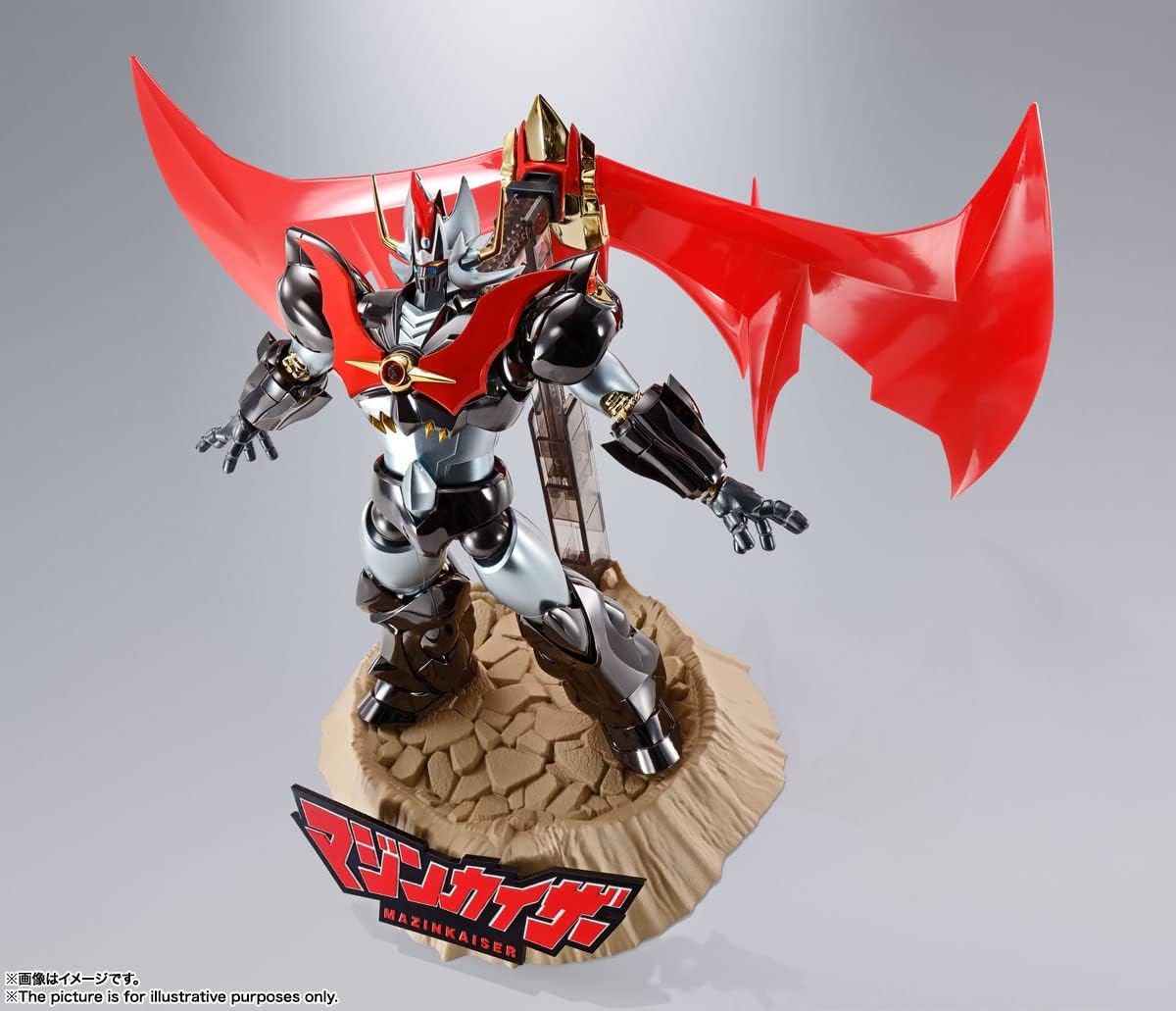 Soul of Chogokin GX-75SP Mazinkaiser 20th Anniversary Version, Approx. 7.9 inches (200 mm), PVC & ABS & Die Cast Pre-painted Action Figure
