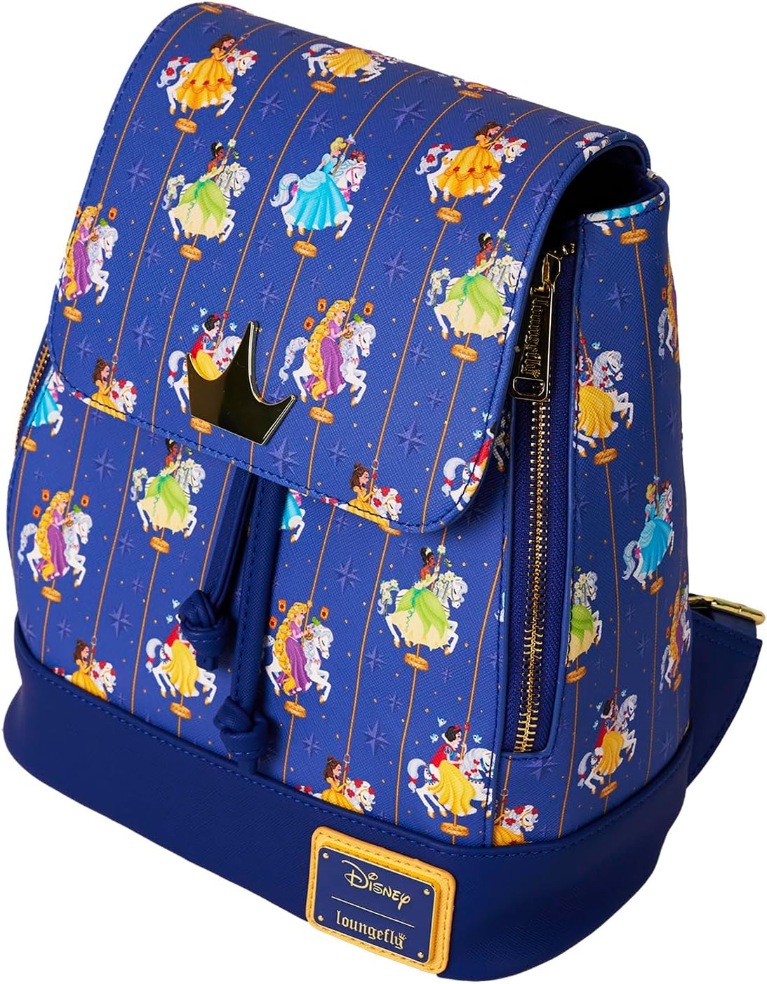 Loungefly Disney Princess Carousel Mini Mochila